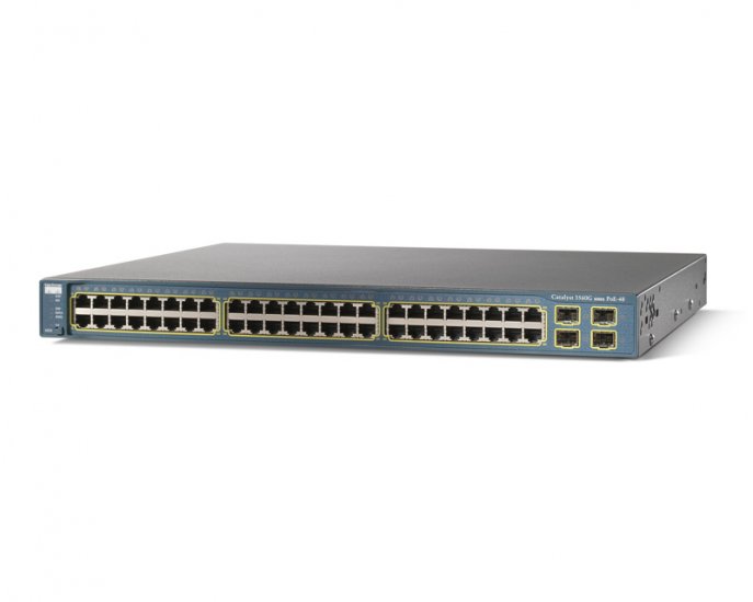 Cisco Catalyst WS-C3560-48PS-S PoE 48-Port Switch