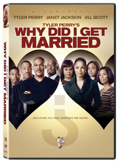 Tyler Perry's Why Did I Get Married? (2007) DVD COMEDY Starring Janet Jackson, Jill Scott