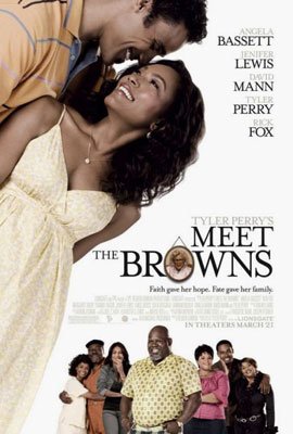 Tyler Perry's Meet the Browns (2008) DVD COMEDY Starring Tyler Perry, Angela Bassett