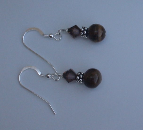 Beaded Gemstones Earrings