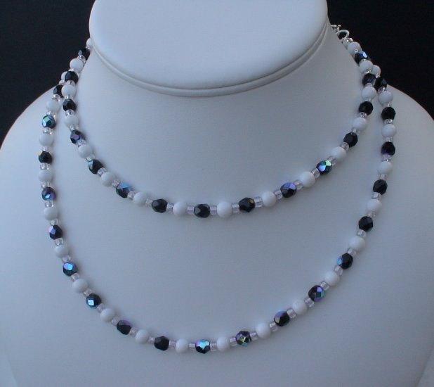 Beautiful Long Czech Necklace