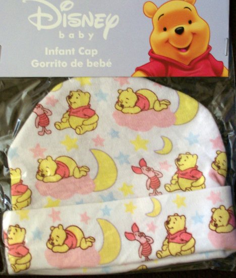 Disney Baby *WINNIE the POOH & PIGLET* Infant Cap