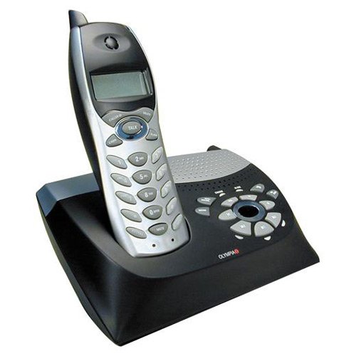 Olympia OL5810 5.8 GHz Basic Analog Phone With Digital Answering Machine