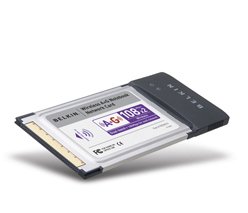 Belkin Dual-Band Wireless A+G Notebook Network Card