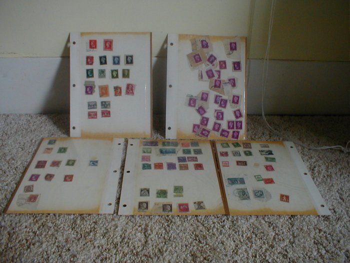 Antique Stamp Collection