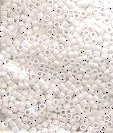 Delica Beads 11/0 Op White 200, 50g Delicas