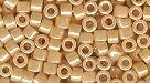 Delica Beads 11/0 Op Beige Luster 205, 50g Delicas