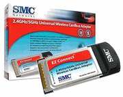 SMC 802.11 A & B Dual Frequency Wireless LAN Card
