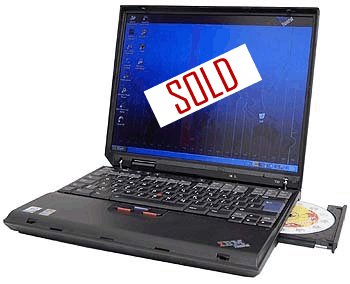 Like New ThinkPad T-30 Pentium 4 2.0 Ghz, 256MB, 20GB Hard Drive DVD Rom