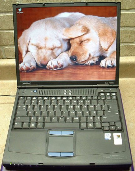 Compaq Evo N600C - P3 866 mhz - 256 MB Ram - CD Burner + Free Flash Drive