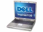 Dell Inspiron 1150 Laptop 2.66 Ghz 512 MB Ram DVD