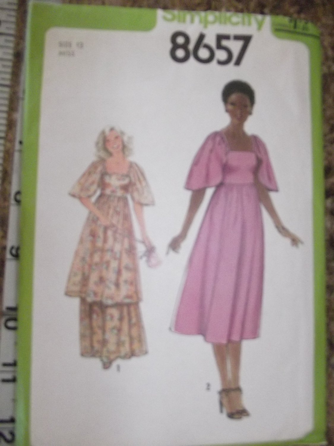 Vintage Simplicity 8657 size 12 1978