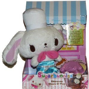 Sanrio Sugarbunnies Shirousa Share & Play with Cookie cutter