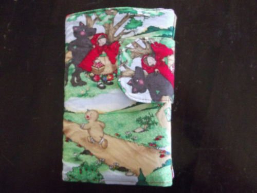 Crayon Wallet Story Book Custom Embroidered Childs Name