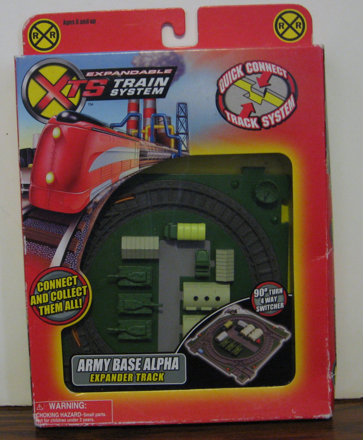 Xts Expandable Train System Army Base Alpha Expander Track New