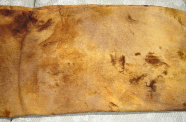 Leather abrash dyed rug hooking wool - Skip To My Ewe
