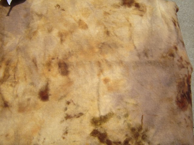 Paper Bag abrash dyed wool for rug hooking - Skip To My Ewe