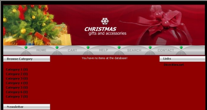 Christmas E-store