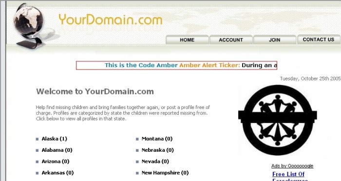 Missing Persons Site