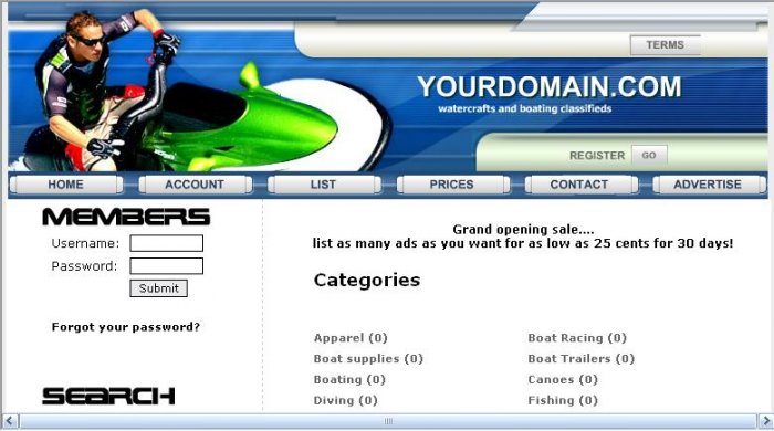 Watersports Classifieds
