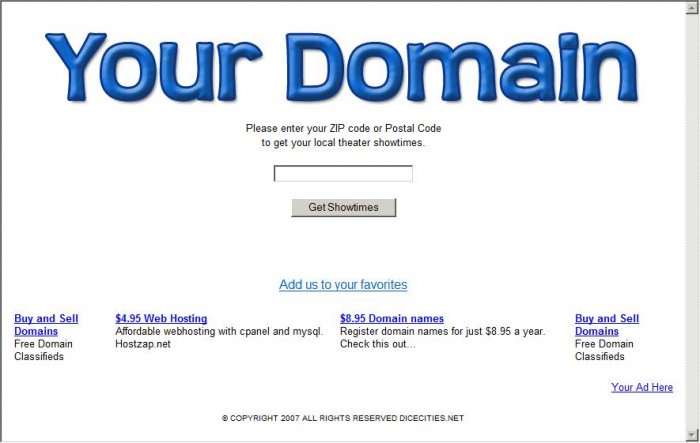 Movie Listings Site