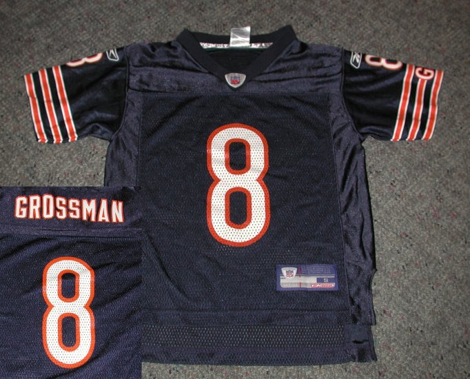 Chicago Bears Kids Rex Grossman Jersey YS Nice Reebok