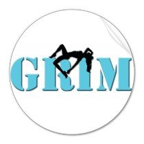 Grim sticker