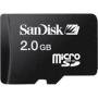 SanDisk 2GB MicroSD/TransFlash Card with SD Adapter
