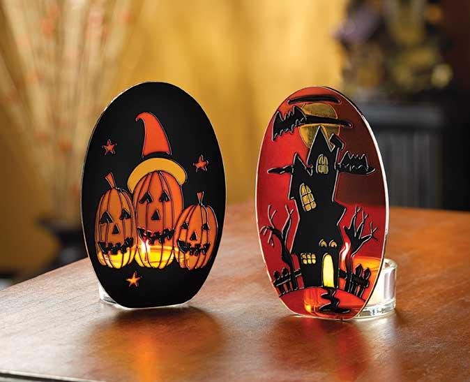 HALLOWEEN TEALIGHT HOLDERS