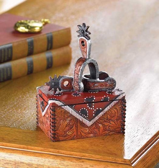 COWBOY TRINKET BOX