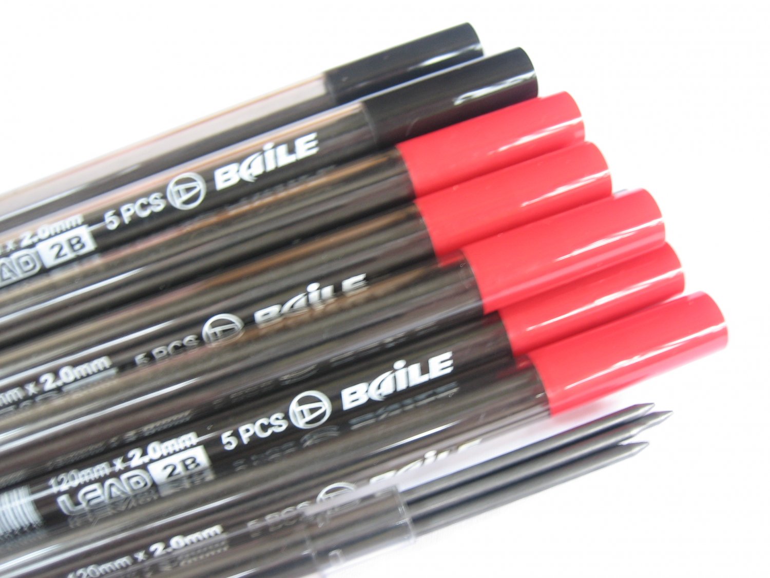 Trial Pack No Shipping Fee 1 tube 5pcsx120mm 2.0mm Mechanical Pencil Refil Lead