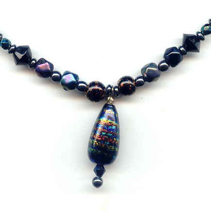 Aurora Borealis Winter Sky Necklace