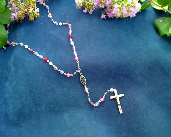Lavender rosary