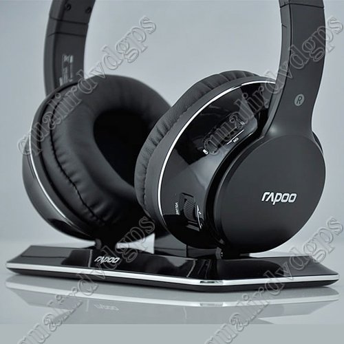 High Definition 2.4G Rapoo H9000 Wireless Headphones Microphone For PC USB 2.0 Jack