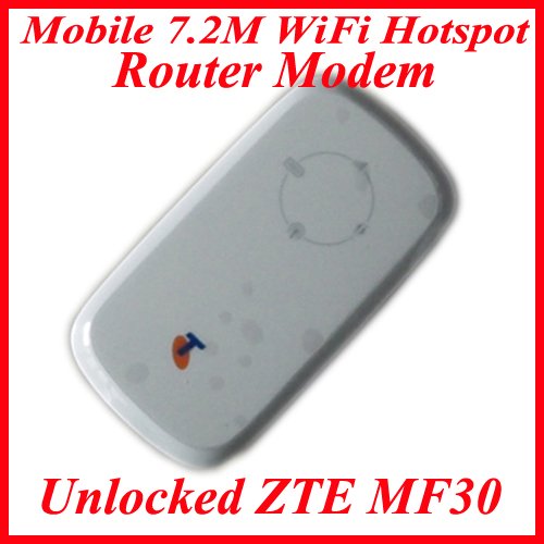 New Unlocked ZTE MF30 Mobile 7.2M WiFi Hotspot Router Modem