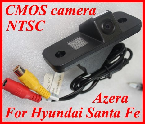 QL-CSTF01 Car Reverse Rearview CMOS camera for Hyundai Santa Fe Azera NTSC +Guard Line