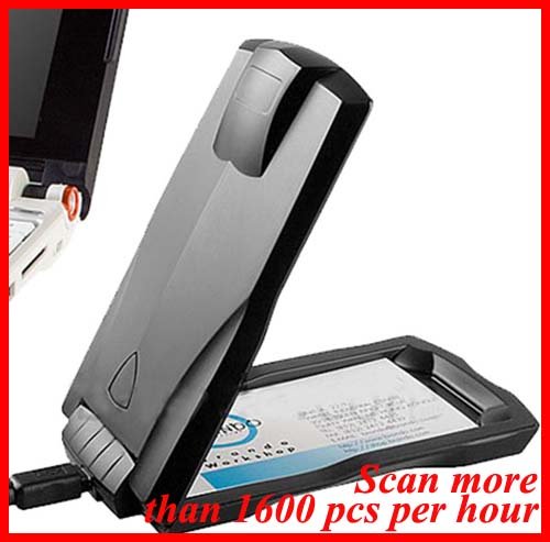 Portable Mini USB Business Name ID Card Scanner Reader