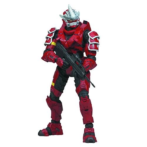 MCFARLANE HALO 3 SERIES 3 RED HAYABYUSA SPARTAN FIGURE