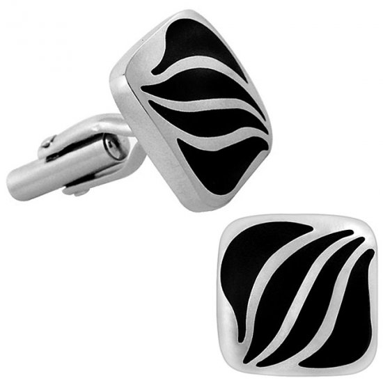 Men's Designer Cuff Links Stainless Steel