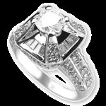 WHITE DIAMOND RING