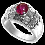 RUBY DIAMOND RING