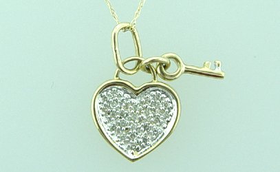 HEART DIAMOND NECKLACE