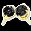 TWO CARAT BLACK DIAMOND EARRINGS
