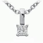 QUARTER CARAT WHITE DIAMOND PENDANT