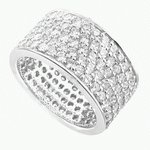 FIVE CARAT DIAMOND WEDDING RING