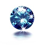 ONE CARAT BLUE DIAMOND STONE