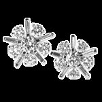 TWO CARAT DIAMOND EARRINGS