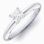 HALF CARAT DIAMOND SOLITAIRE RING