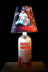 Customised Photo-on-Canvas lampshades