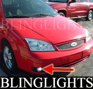 2005 2007 Ford Focus Zx4 St Led Fog Lights Pair Driving Lamps Lamp 2005 2007 Ford Focus Zx4 St Led Fog Lights Pair Driving Lamps Lamp Light Kit 2006